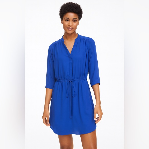 Daniel Rainn Royal Blue Tunic Dress Women’s Size Large - Picture 1 of 4